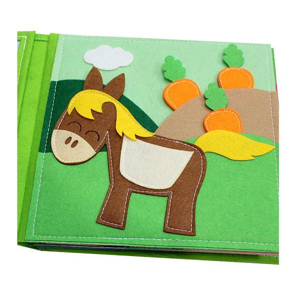 Sách Vải Cho Bé Mầm Non Giặt Được: Sách vải Phương Tiện Giao Thông | Sách Xuất Khẩu