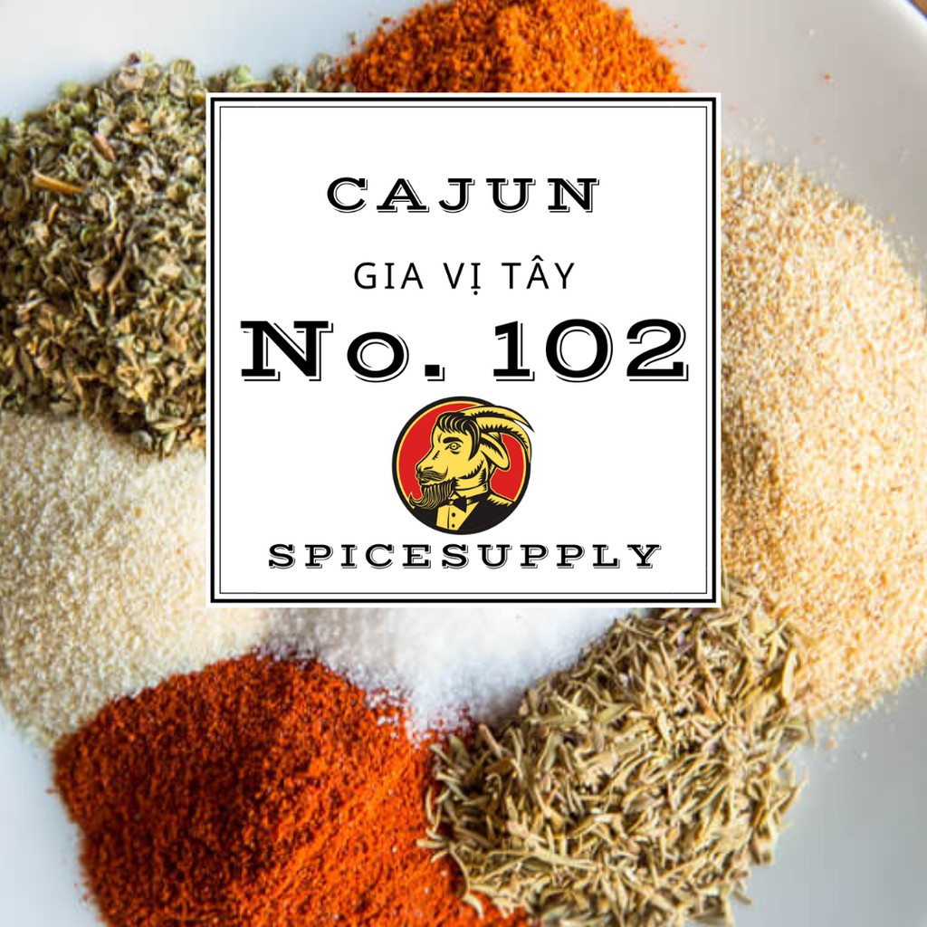1kg Bột gia vị Cajun Louisiana Wholesale Bulk Sỉ 500g x2 gói cân đủ KHÔNg pha trộn