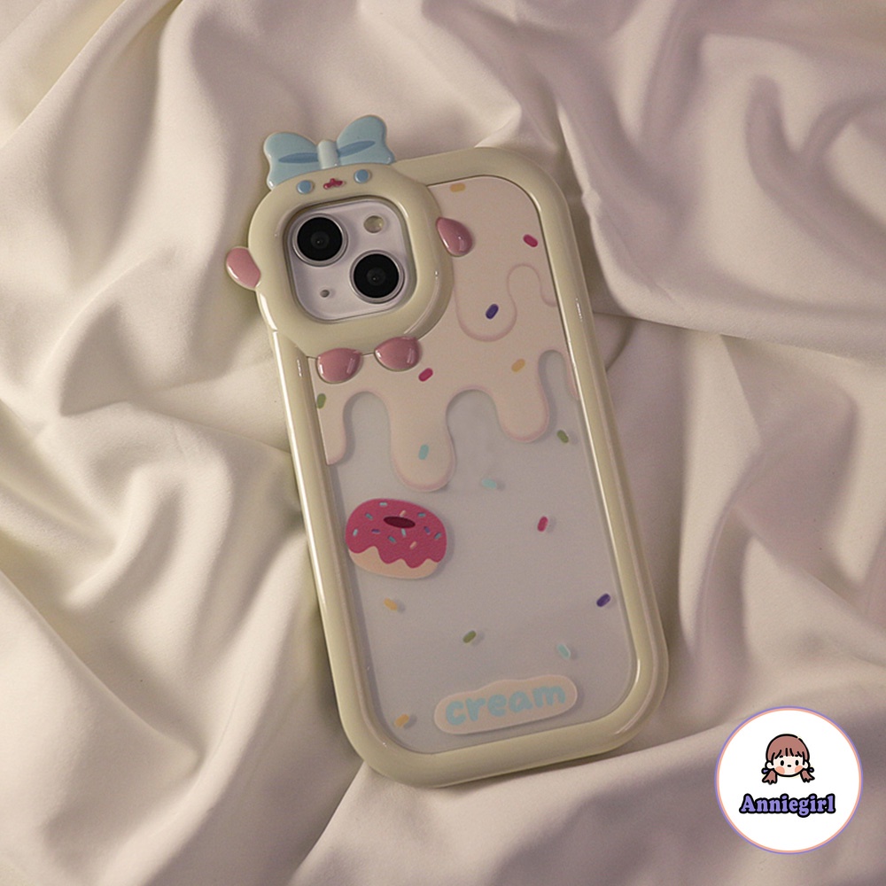 Ốp Điện Thoại TPU Mềm Chống Vỡ Họa Tiết Bánh Kem Dâu Tây Dành Cho IPhone 14 13 12 11 Pro Max