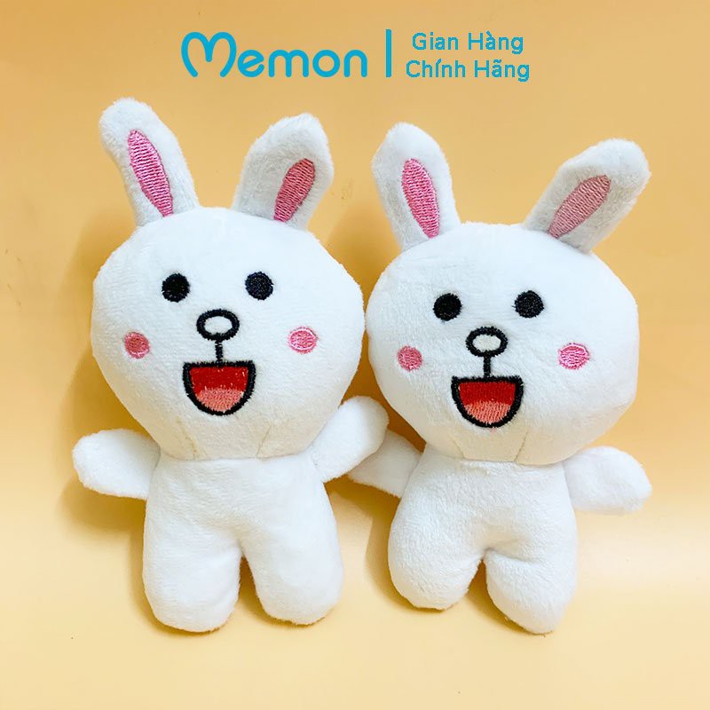 Móc Khóa Gấu Bông Brown và Thỏ Cony Cao Cấp Memon