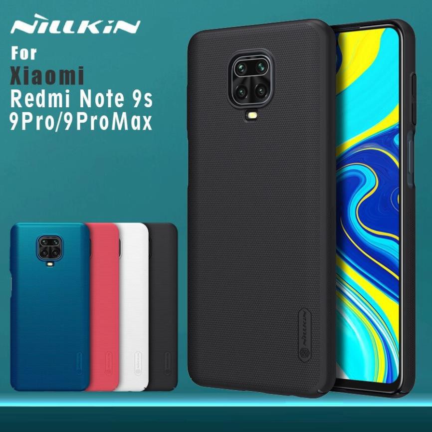 ỐP LƯNG XIAOMI REDMI NOTE 9 PRO - NOTE 9 PRO MAX - 9S NILLKIN NHỰA CỨNG CHÍNH HÃNG [NEW SALEOFF]