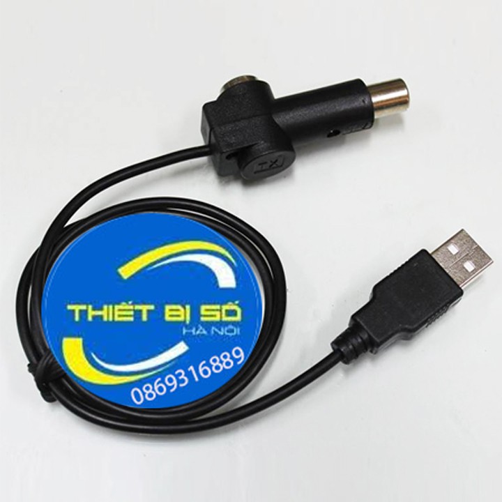 Combo Anten Dvb T2 có mạch khuếch đại và Dây cấp nguồn cho Anten