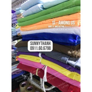 Combo 49 - kim chỉ vải lông Nhung mềm mịn may Among us, thú bông, scrunchies