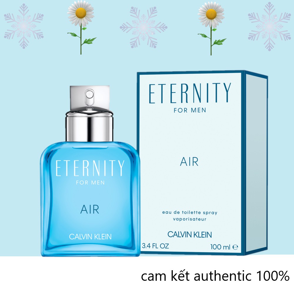 [ Authentic ] Nước Hoa CK ETERNITY FOR MEN AIR EDT 100ML