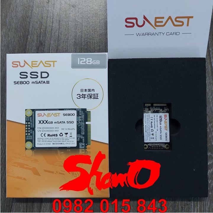 Ổ cứng SSD 128GB SunEast ( SE800 mSATA III – Hàng nội địa Nhật ) – Chính Hãng – Bảo hành 3 năm