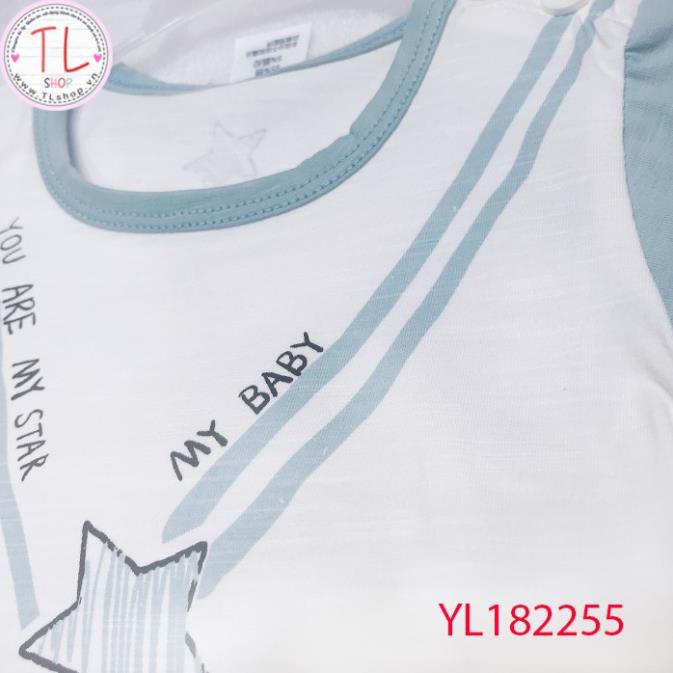 Thời trang trẻ em - Bộ bodysuit thun ngắn hình ngôi sao - Quần áo bé trai - Bộ bé trai - Quần áo bé gái - Bộ bé gái