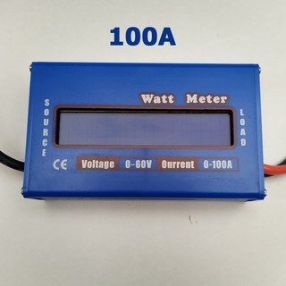 Máy đo dòng điện điện áp công suất 100A DC (WATT METTER)