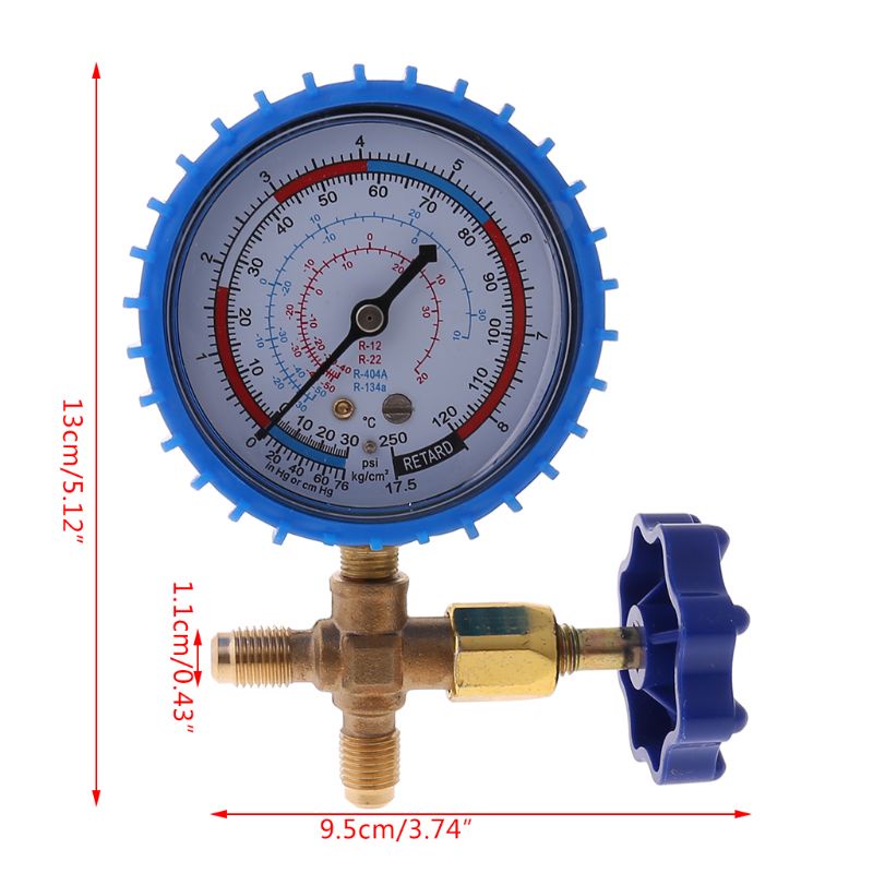 Đồng Hồ Đo Áp Suất Không Khí 220PSI 500PSI