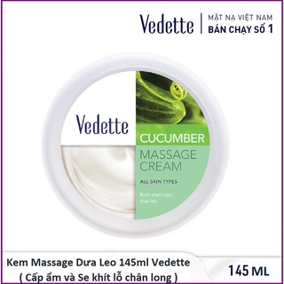 Kem massage Dưa leo Vedette 145ml