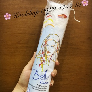 Bông Tẩy Trang Bella Due Cotton 100 Miếng