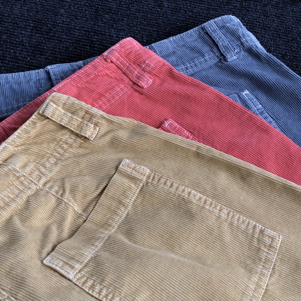 Quần short Nhung Tăm thời trang chất liệu Bogen form quần cứng cáp " URBAN OUTFITTERS " Hàng chính hãng/Oshop