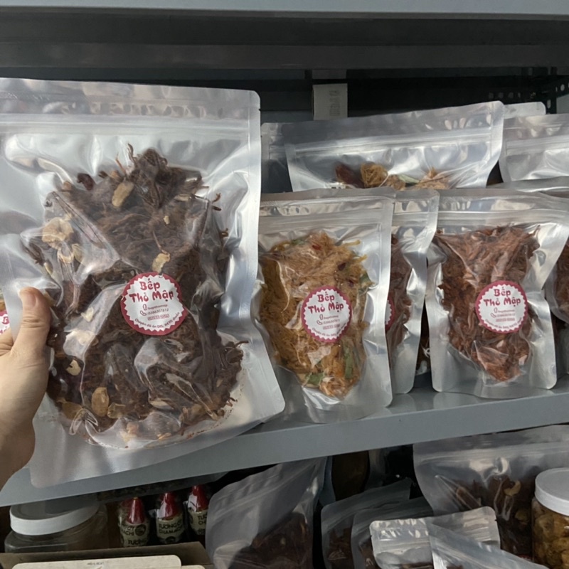 200GR KHÔ HEO CHÁY TỎI DAS/KETO