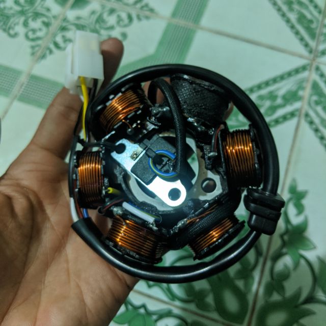 Cuộn đèn 6 cục xe wave , dream trung quốc hàng chất lượng cao