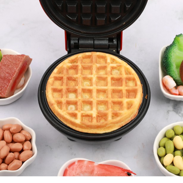 Máy Làm Bánh Kẹp Bánh Waffle Bánh Quế Mini