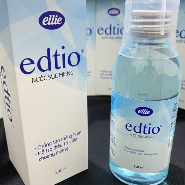 nước súc miệng EDTIO hoạt chất clorhexidin