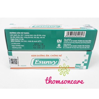 Kem dưỡng ẩm Esunvy Chống nẻ