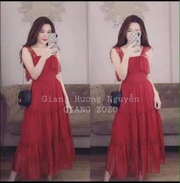 🎗Voan cát đỏ đô