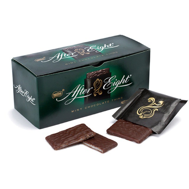 Kẹo socola nhân kem bạc hà After Eight siêu ngon 200g