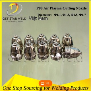 Bộ 10 điện cực béc cắt P80 Getstar