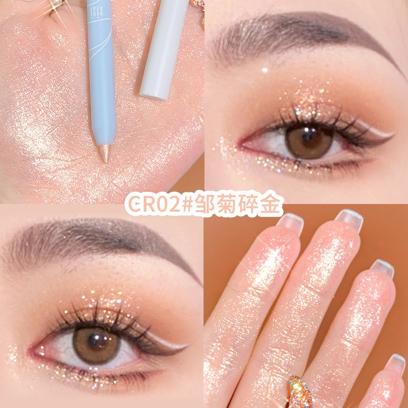 Bút Kẻ Mắt Xixi Màu Mịn / Ánh Kim / Nhung Mịn Không Nhòe Độc Đáo