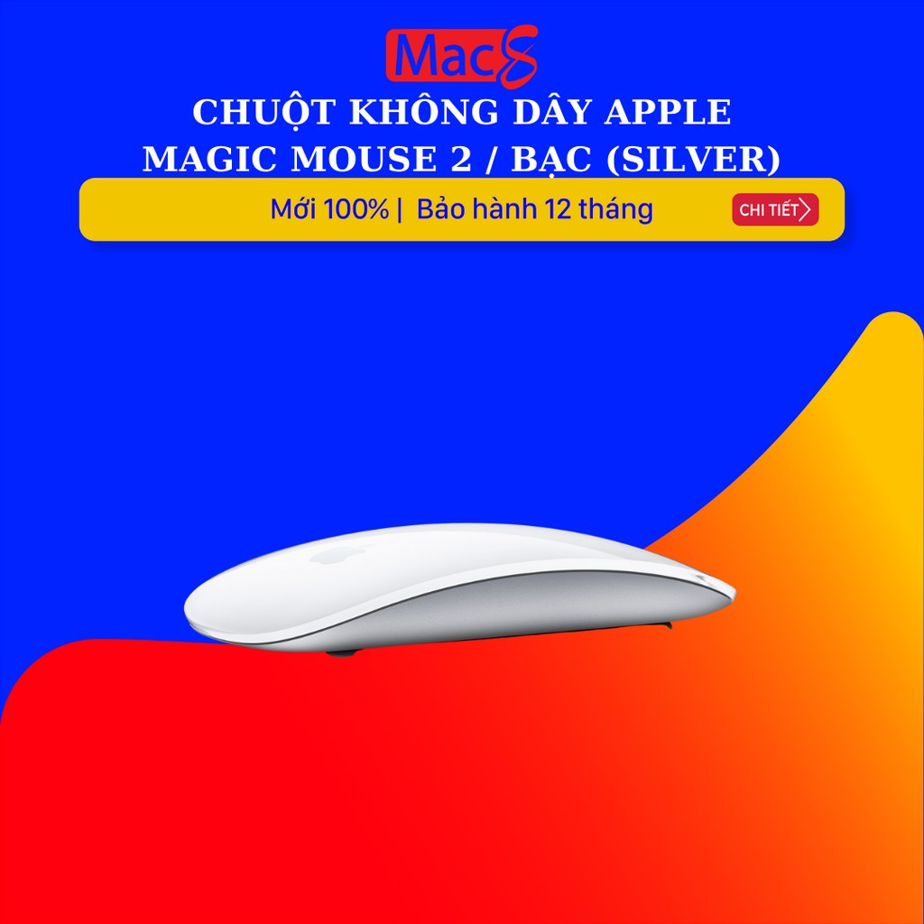 Chuột không dây Apple Magic Mouse 2 / BẠC (SILVER)