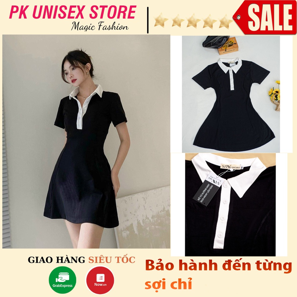 Đầm polo body tay ngắn xinh yêu, váy polo đi dự tiệc, đi chơi dạo phố, đi bar sang chảnh - có Bigsize PK