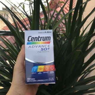 Vitamin tổng hợp cho người trên 50 tuổi - Centrum Advance 50+ for adults (100 viên)