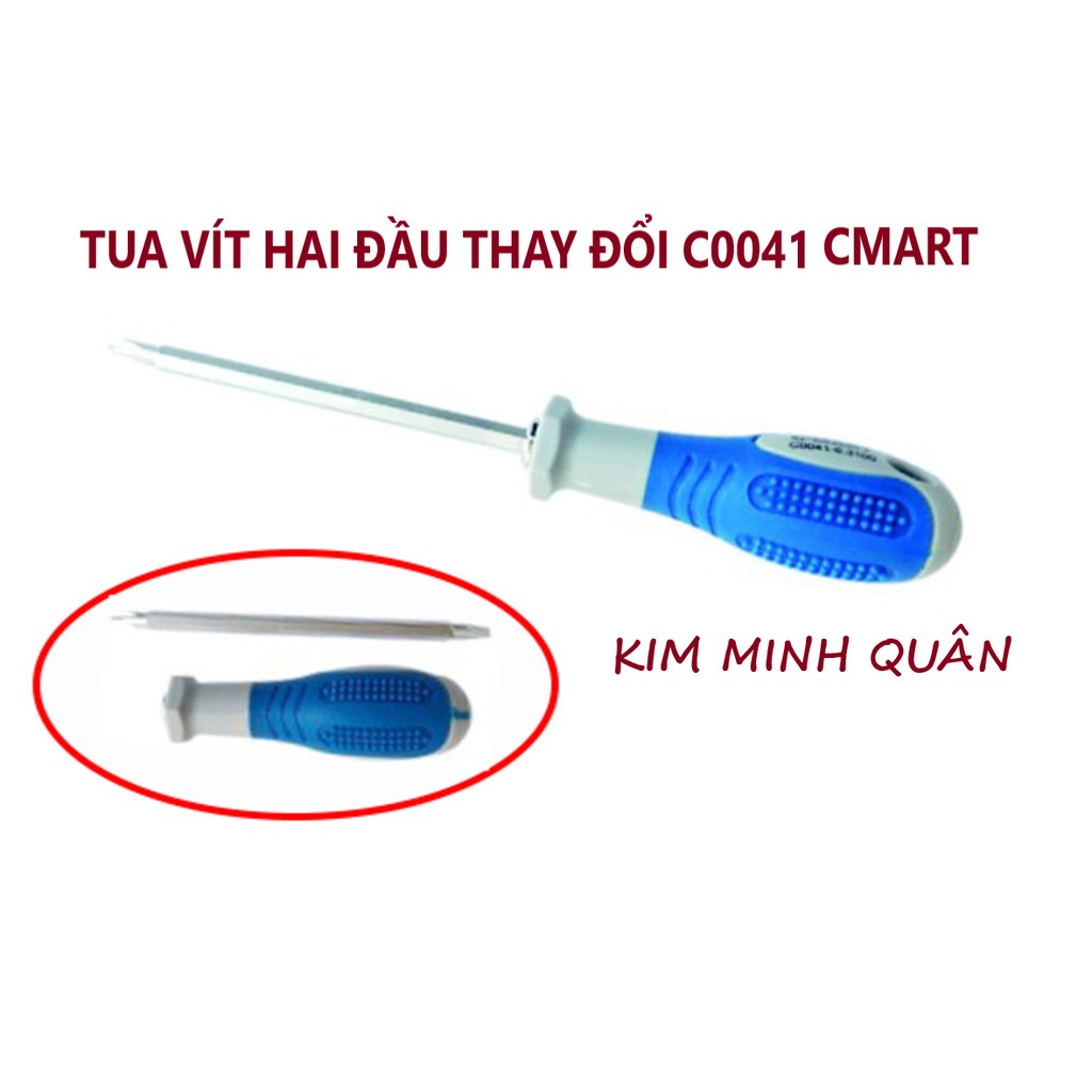 Tua Vít 2 Đầu Thay Đổi Cao Cấp 6mm x  C0041 CMART