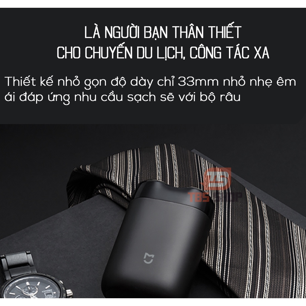 Máy cạo râu xiaomi thông minh Mijia S100 Double-Ring