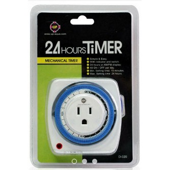 Ổ cắm hẹn giờ cơ Aqua, rất bền, bảo hành 6 tháng (đồng hồ hẹn giờ)