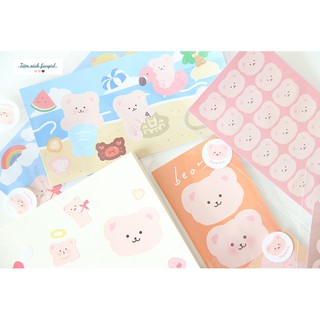 Sticker gấu đáng yêu
