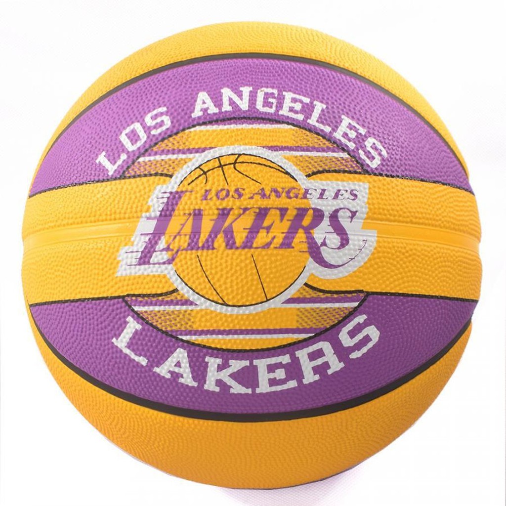 Bóng rổ Spalding NBA team Los Angeles Lakers Outdoor Size 7 binhansport