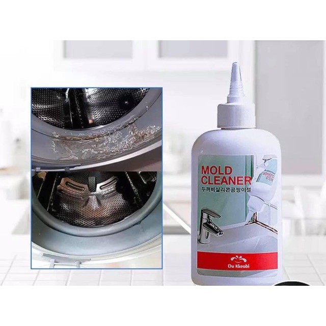 Tẩy mốc máy giặt, đồ dùng cao su, yoong cao su MOLD CLEANER - chuẩn hàng Hàn Quốc - chuẩn dạng gel