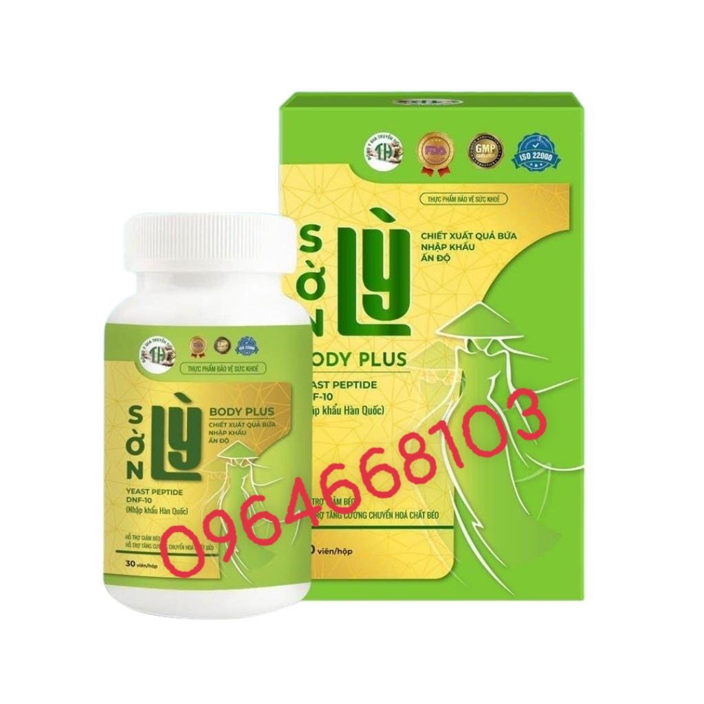 (KHO SỈ) Giảm Cân Sờn Lỳ Body Plus gồm 30 viên tăng thêm kẹo cần tây hỗ trợ giảm cân hiệu quả