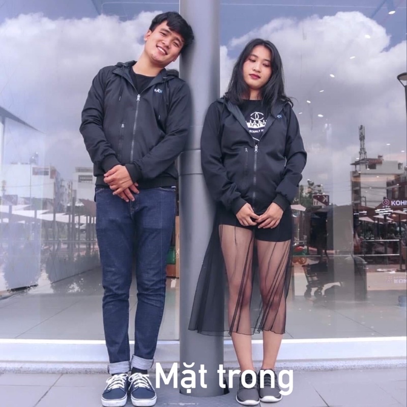 Áo khoác Tubi 2 Mặt Nón Rời Nhiều Màu