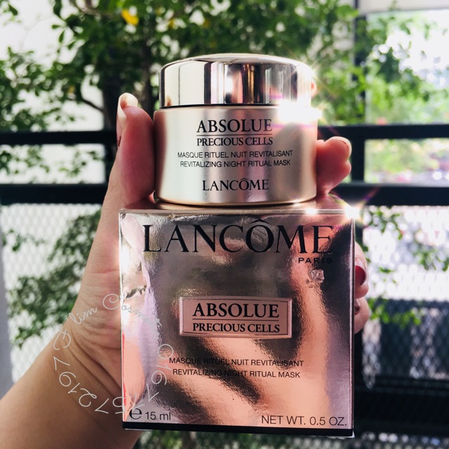 Mặt nạ ngủ Lancome siêu cao cấp ( có Clip sp )