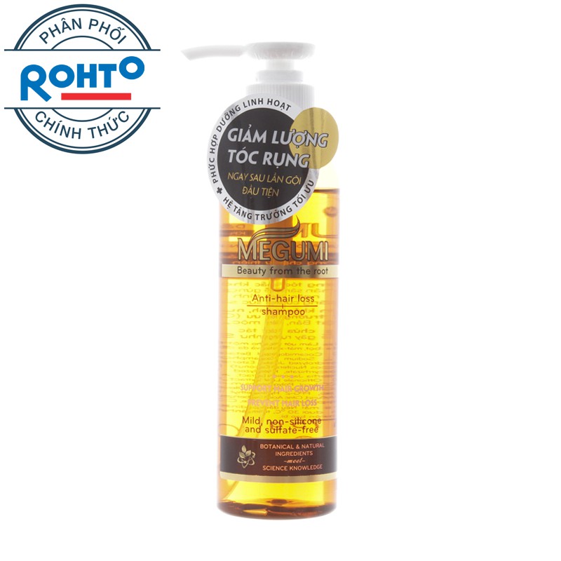 Dầu gội ngăn rụng tóc MEGUMI 175g