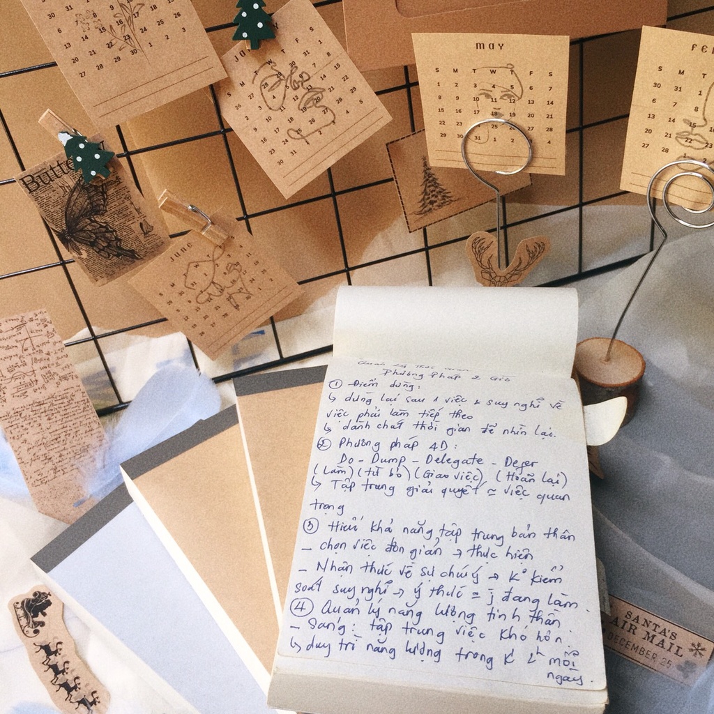 Tập ghi chú 400 trang Muji  - giấy trơn - không lem