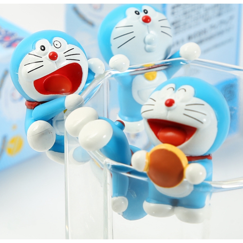 Set 8 Mô Hình Đồ Chơi Nhân Vật Doraemon