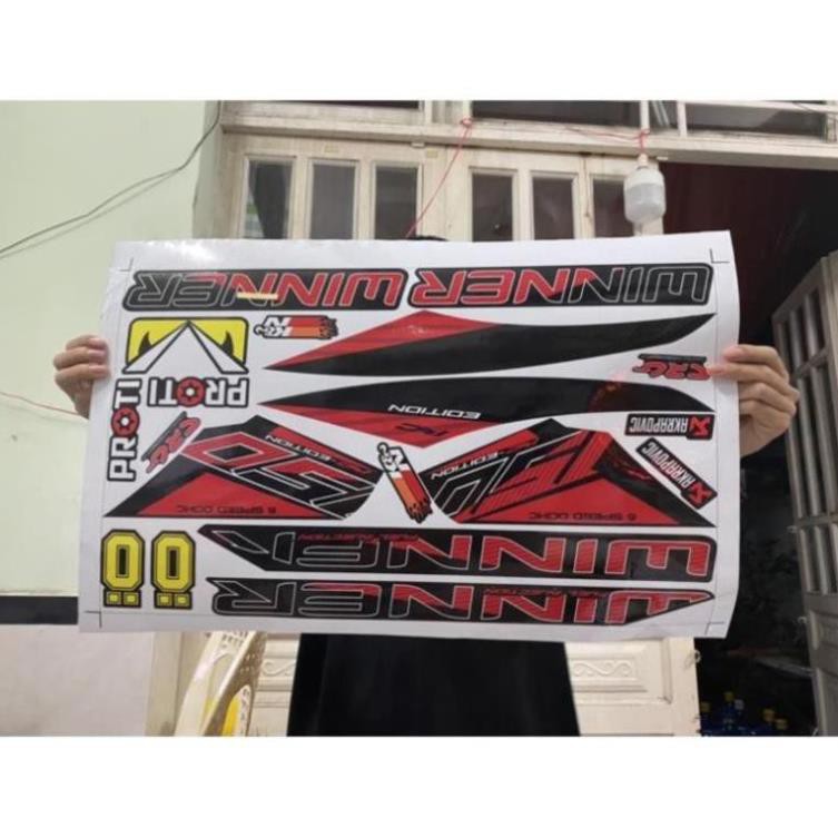 Tem rời Winner V1 đỏ đen