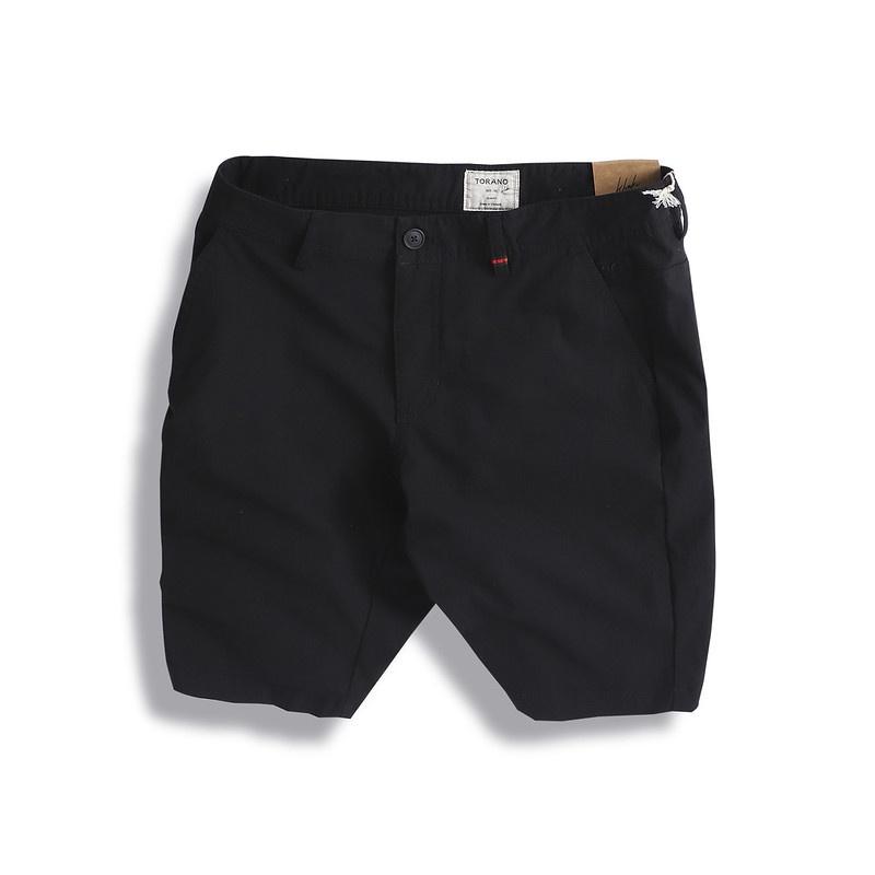 Quần short kaki nam TORANO dáng basic vải dệt hiệu ứng chất liệu cao cấp, bền màu ESBK004