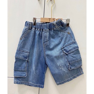 Quần ngố bò bé trai size lớn