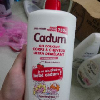 Sữa tắm Cadum 750ml cho bé.