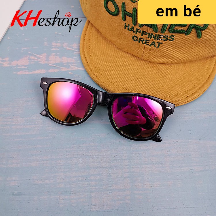 Kính râm cho bé 2-9 tuổi kiểu dáng mới, siêu cute, kính chụp ảnh đi nắng cho bé yêu mã Y1351