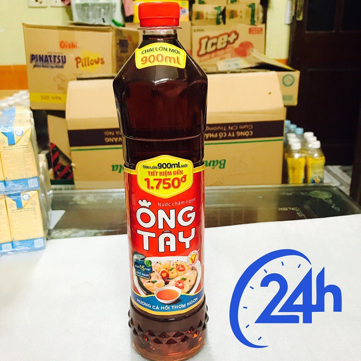 NƯỚC MẮM CHẤM ÔNG TÂY CHAI LỚN 900ML