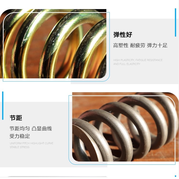Lò Xo Căng Đa Năng Bằng Thép Không Gỉ sus304 Dài 20~120mm 0.3~0.7mm