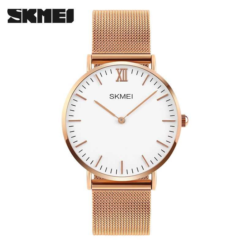 Mới Đồng Hồ Quartz Skmei Milanese Chất Liệu Thép Không Gỉ - 1182