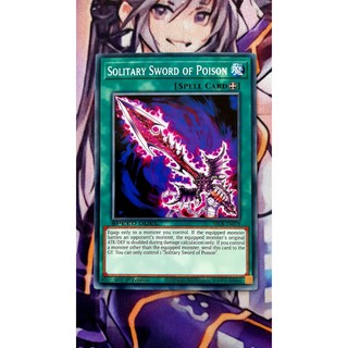 [ Đậu Phộng ] Thẻ Bài Yugioh Spell Solitary Sword of Poison - SBCB-EN078 - Common