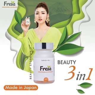 {𝐌𝐚̂̃𝐮 𝐦𝐨̛́𝐢} 𝐅𝐑𝐄𝐒𝐀 - Viên uống Trắng Da & Chống Nắng nội sinh