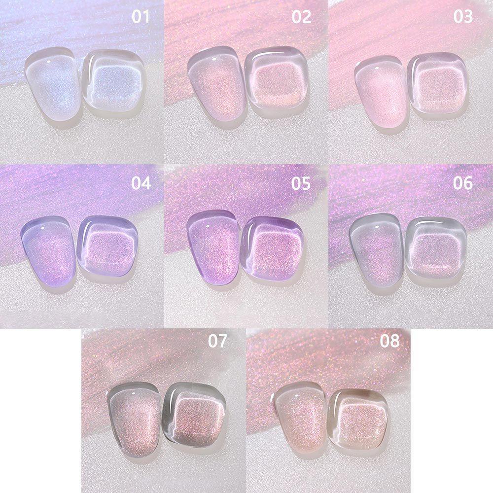 Gel Sơn Móng Tay Màu Nhũ Phản Quang 15ml